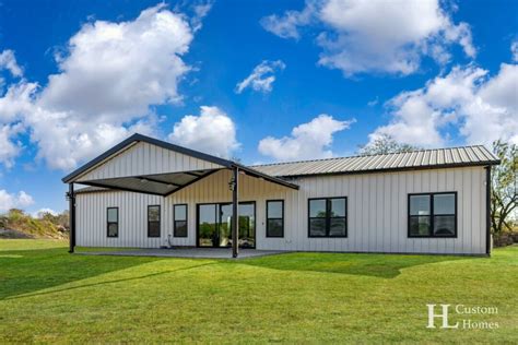 texas small rust metal house overlook hunter|Millsap Metal Home by HL Custom Homes .